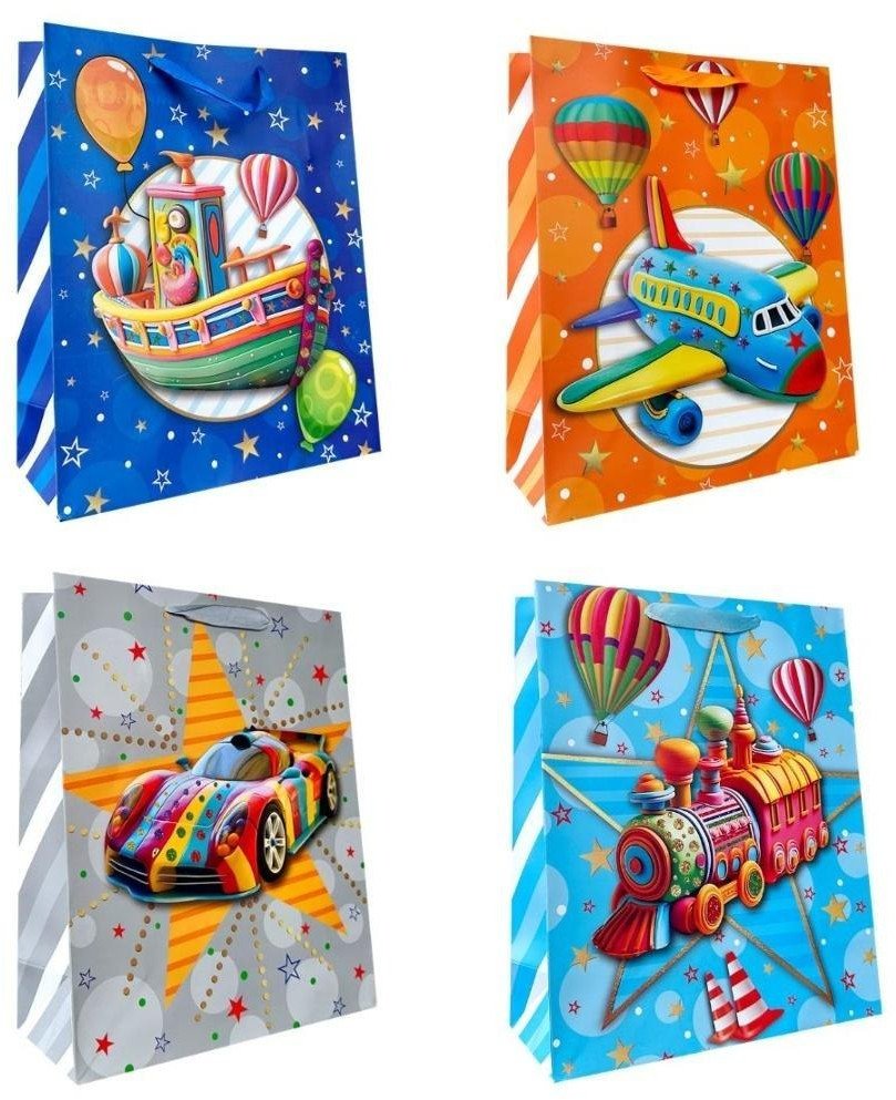 JU-PITER Torebka ozdobna prezentowa 26x32x10,5cm 9057B cena za 1szt