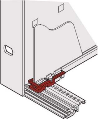 SCHROFF SCHROFF Uchwyt PCB C