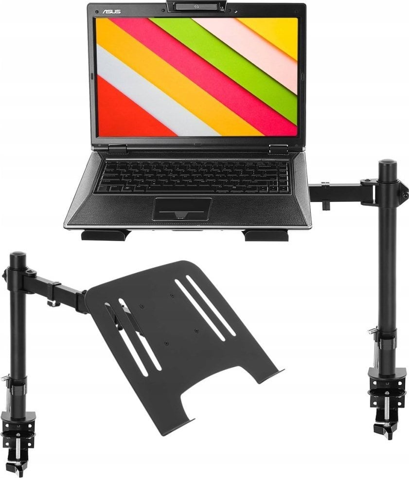 Uchwyt do komputera VETOUSON Uchwyt do Laptopa Regulowany Biurkowy Uniwersalny 2w1 VX-142