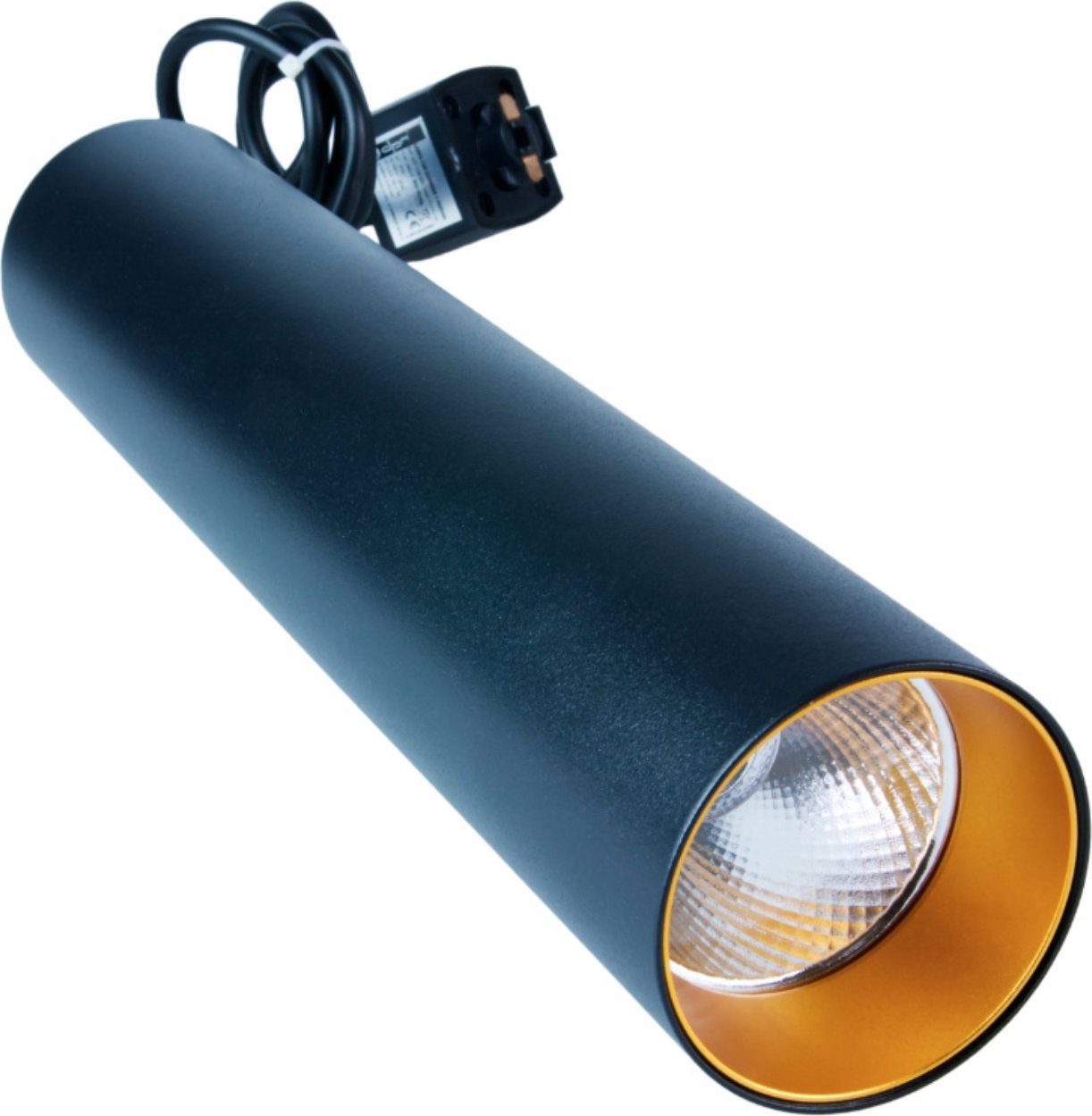DPM Lampa wisząca szynowa, 12 W, 753 lm, 4000 K, 30 cm, czarna, X-LINE
