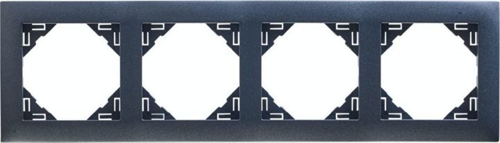 Efapel Efapel Aquarella ramka 4-krotna grafit 90940 KIS