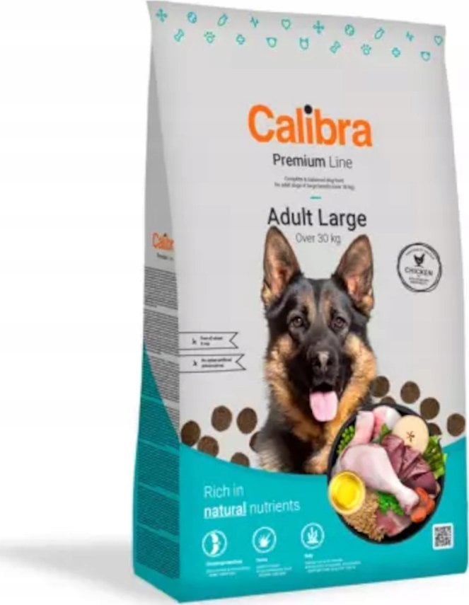 Calibra CALIBRA DOG PREMIUM Adult Large kurczak - karma dla psa 12 kg