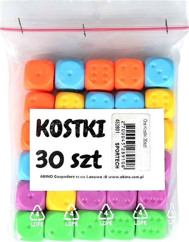 Abino Gra Kostki 30 sztuk (S45281)