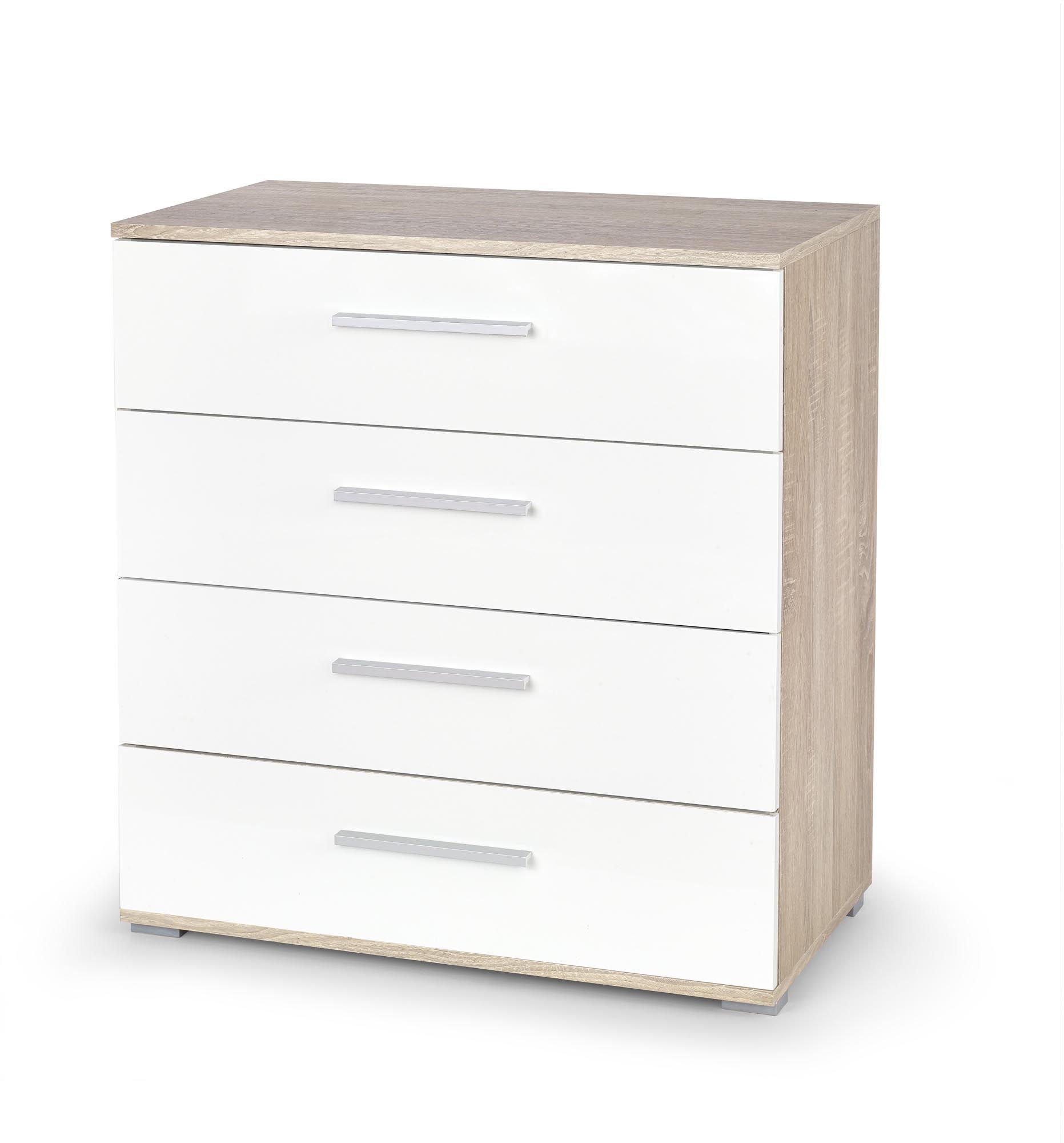 Halmar LIMA KM-3 komoda dąb sonoma / biały (1p=1szt) - V-PL-LIMA-KM3-BIAŁY/SONOMA