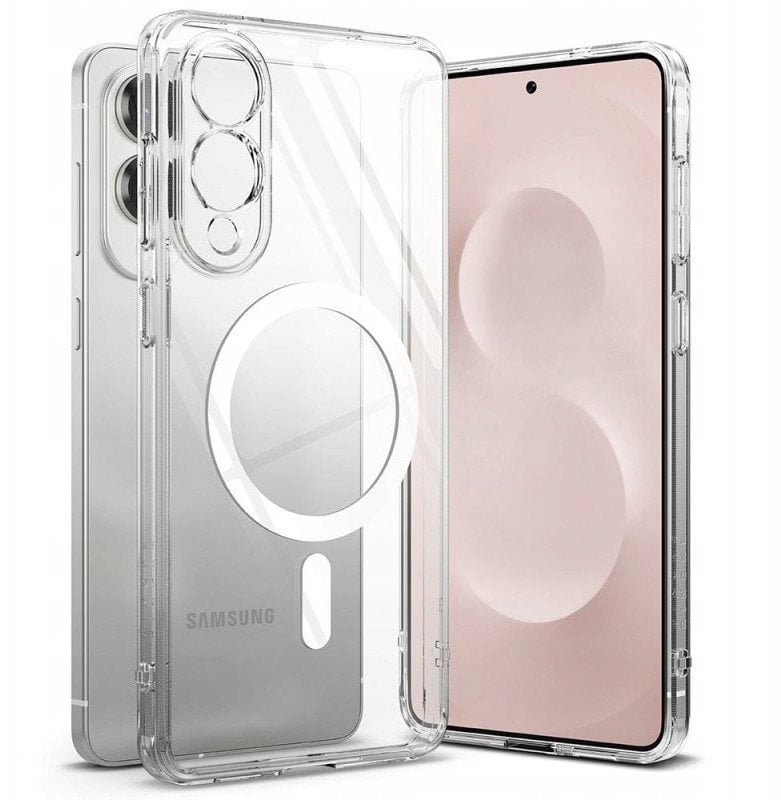 Futerał CLEAR CASE 2 mm do SAMSUNG S25 Edge kompatybilny z MagSafe (camera protection) transparentny