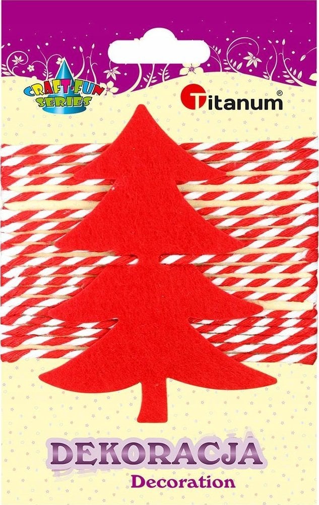 BaByliss Filcowa choinka czerwona