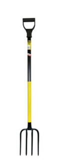 Grot Widły ogrodowe 4-zębne uchwyt plastikowy - G-200-0410