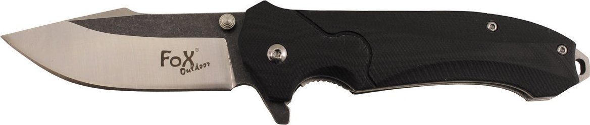 MFH Nóż składany czarny