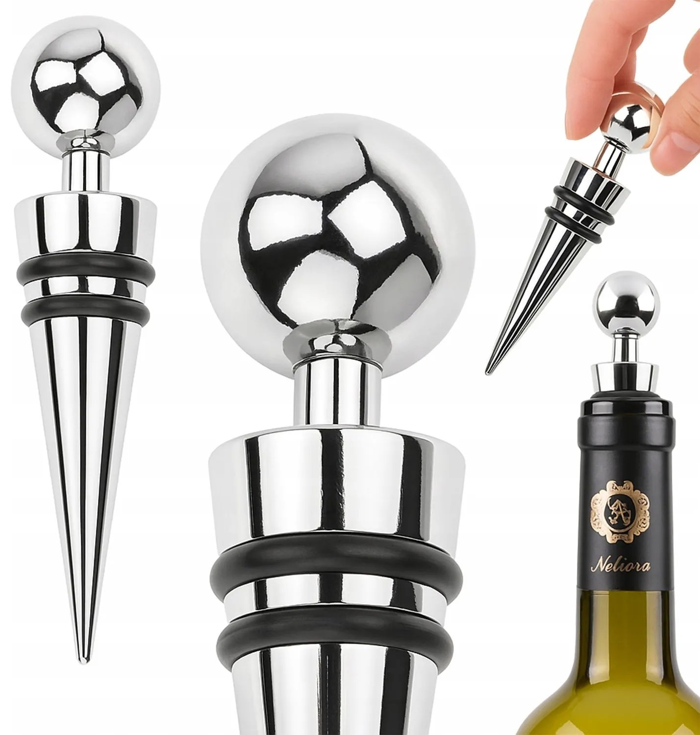 KOREK ZATYCZKA DO BUTELKI WINA KANZA