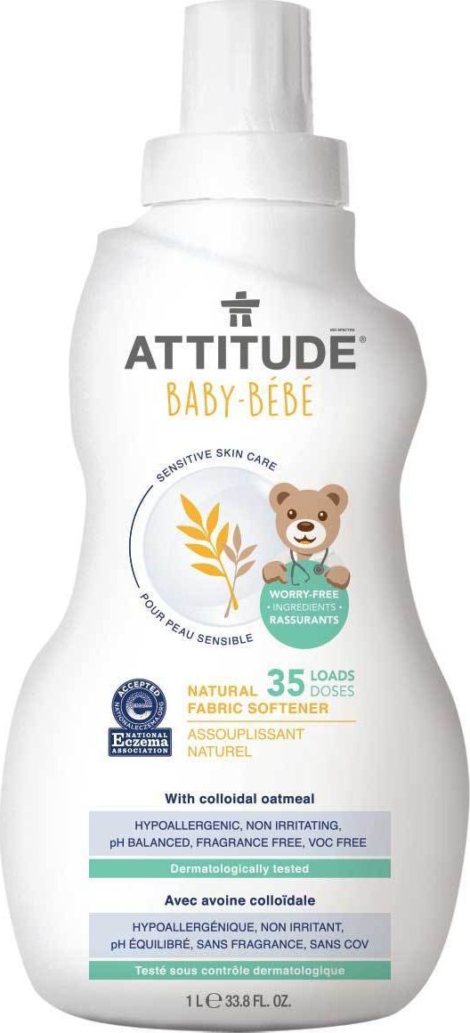 Płyn do płukania Attitude Sensitive Skin Baby 1l