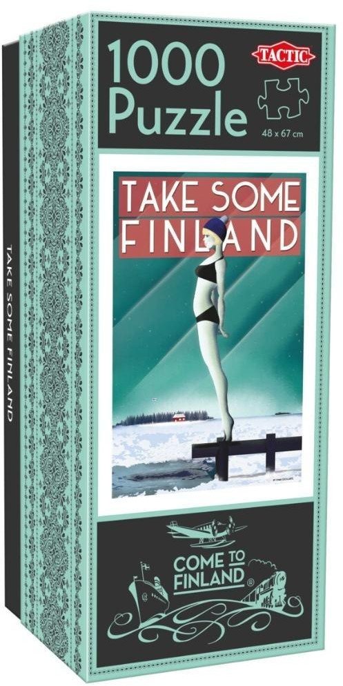 Puzzle 1000 Come to Finland: Take some Finland