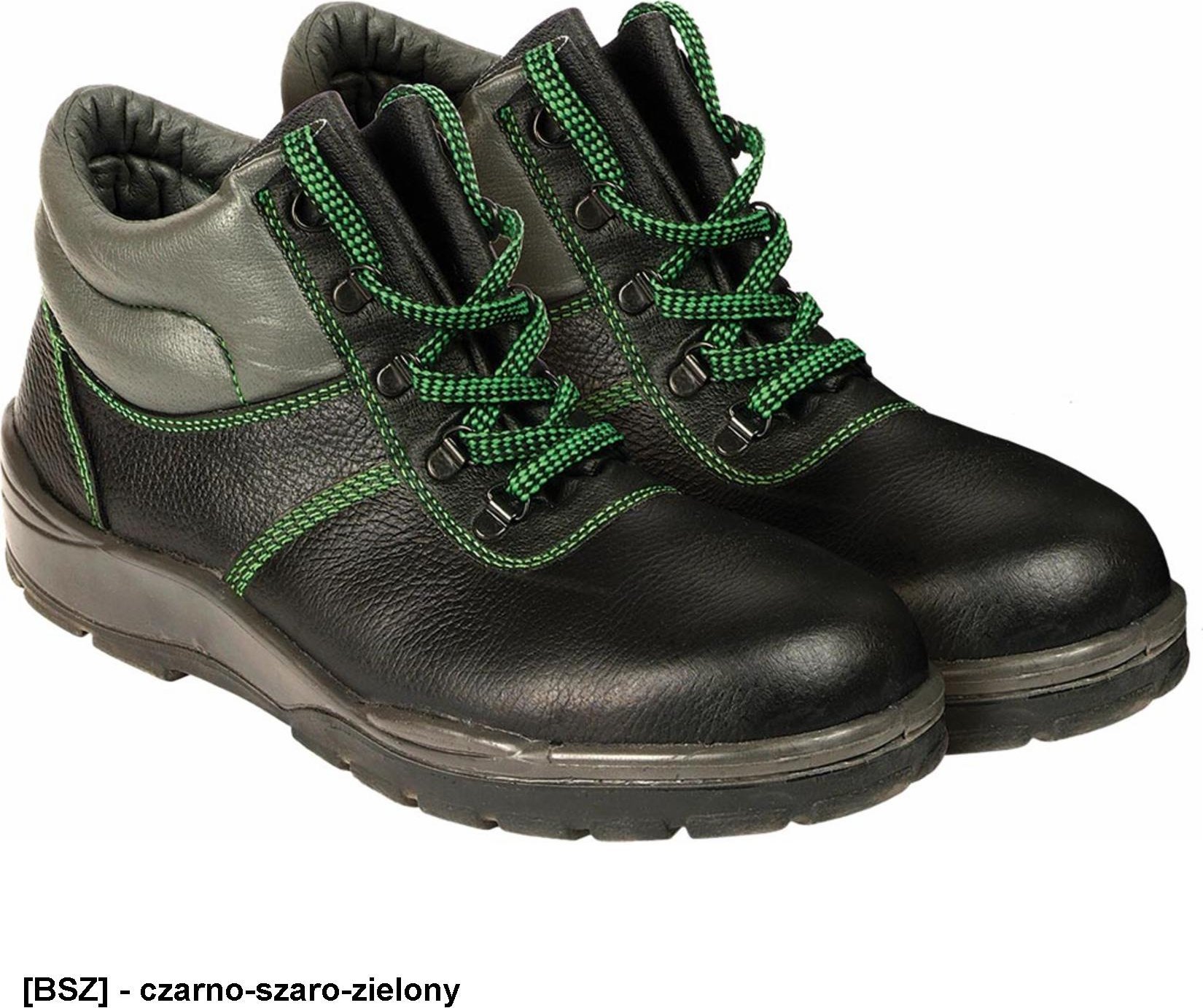 R.E.I.S. BRT (BRTOPREIS) S3 - skórzane buty robocze trzewiki TOPREIS z podnoskiem 47