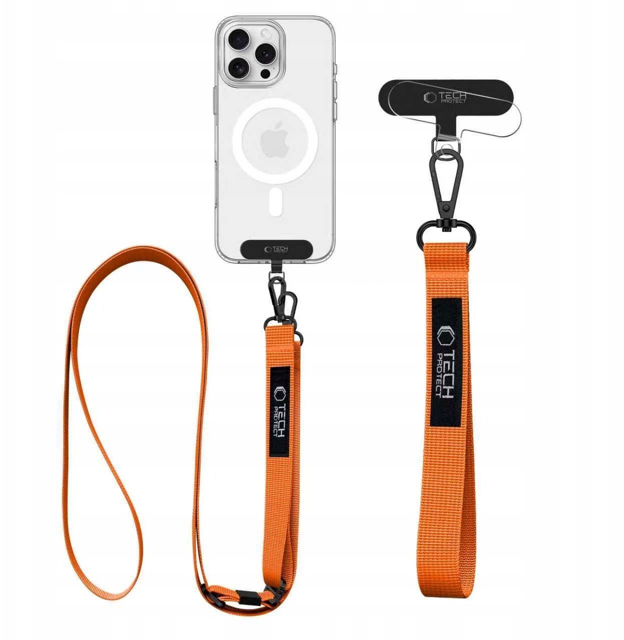 Smycz Tech-Protect C6S Rope Crossbody Cosmic Orange