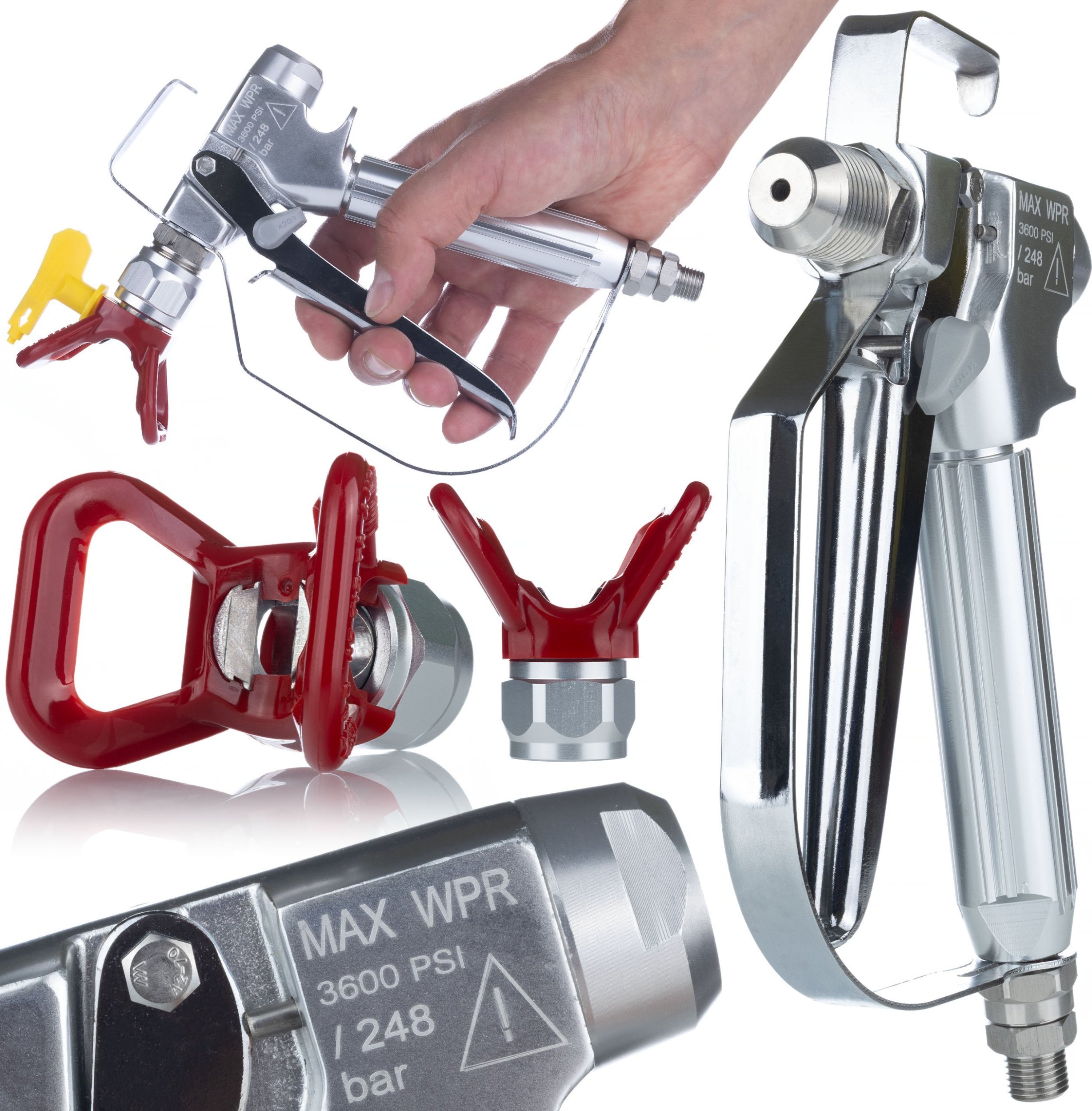 Rosfix MOCNY PISTOLET DO AGREGATU MALARSKIEGO AGREGAT MALARSKI GRACO ROSFIX 1/4