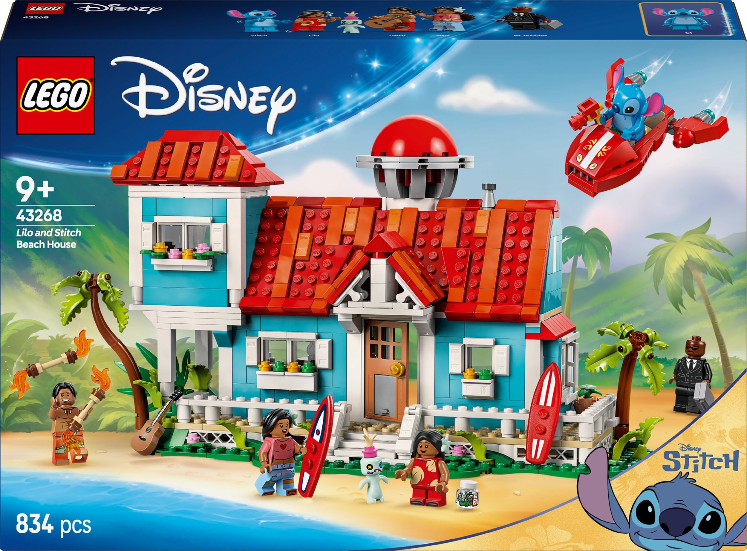 Disney Domek na plaży Lilo i Stitcha (43268)