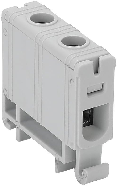 Złączka kompaktowa na szynę, szara 1.5-16mm2 FLEAL-16/1