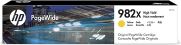 Tusz HP Oryginalny żółty wkład atramentowy o zwiększonej pojemności 982X PageWide (T0B29A)