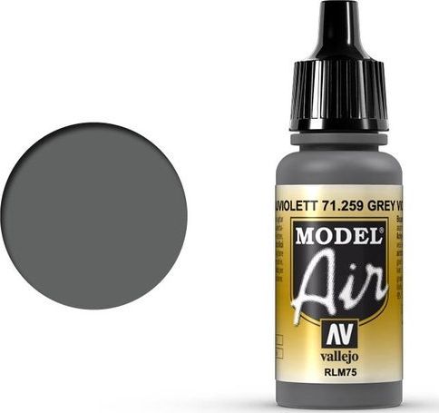 Vallejo Vallejo Model Air Grey Violet RLM75 71.259 uniwersalny