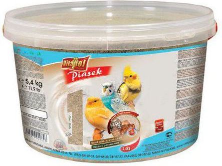 Vitapol PIASEK DLA PTAKÓW Z MUSZLAMI-WIADRO 5.4kg