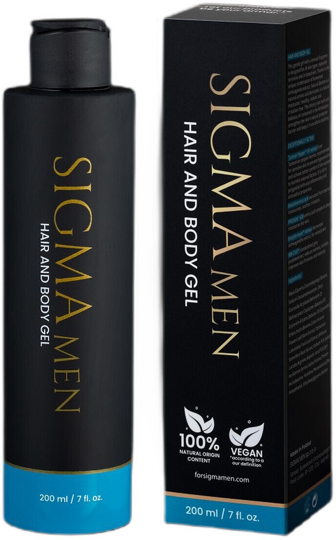 Sigma Men Wszechstronny eliksir Żel do włosów i ciała 200ml