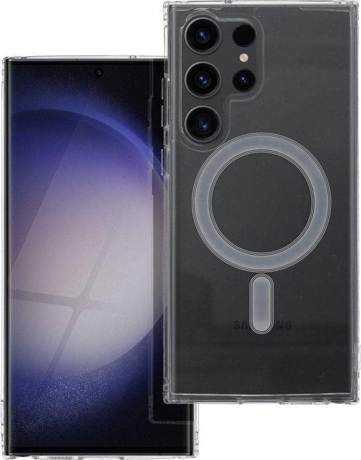 OEM Futerał Clear Mag Cover kompatybilny z MagSafe do SAMSUNG S23 ULTRA