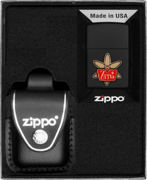 Zestaw ZIPPO Zapalniczka RETRO DESIGN Prezentowy No3