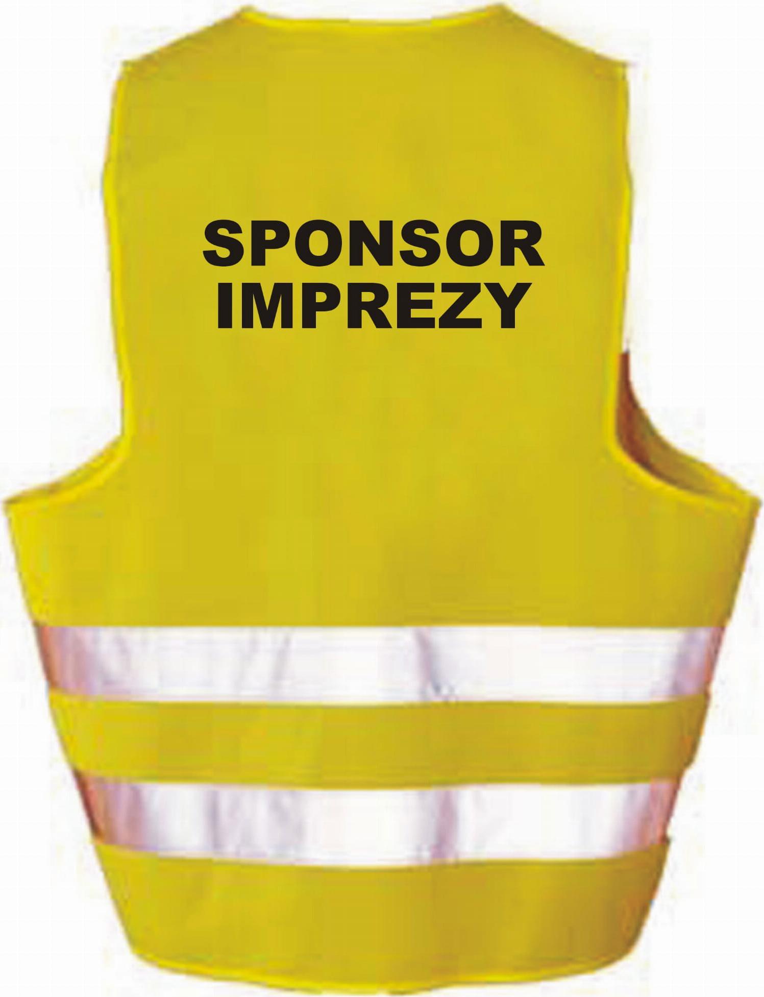 libres Kamizelka Odblaskowa Imprezowa Sponsor Imprezy