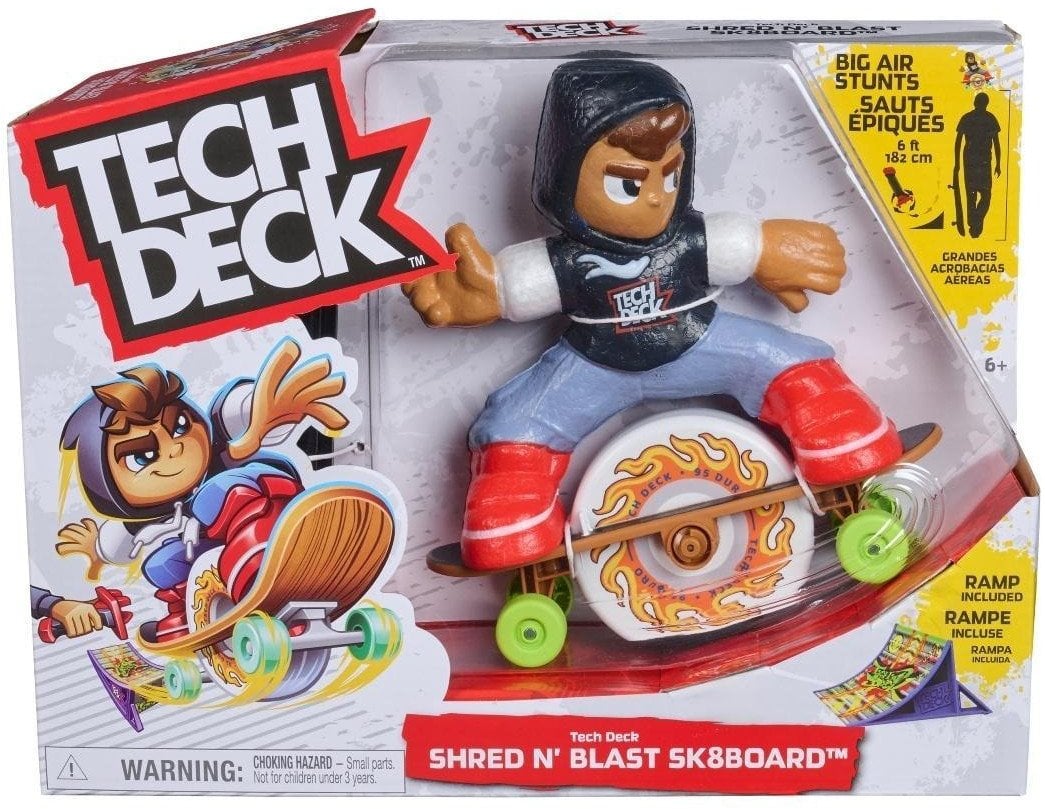 Tech Deck Shred N' Blast Skateboard