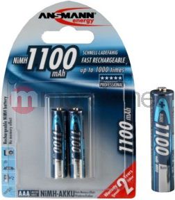 Ansmann Akumulator AAA / R03 1100mAh 2 szt.