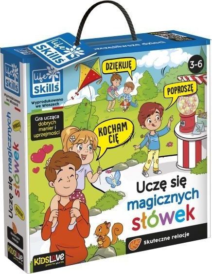 Lisciani Gra Life Skills Uczę się magicznych słówek