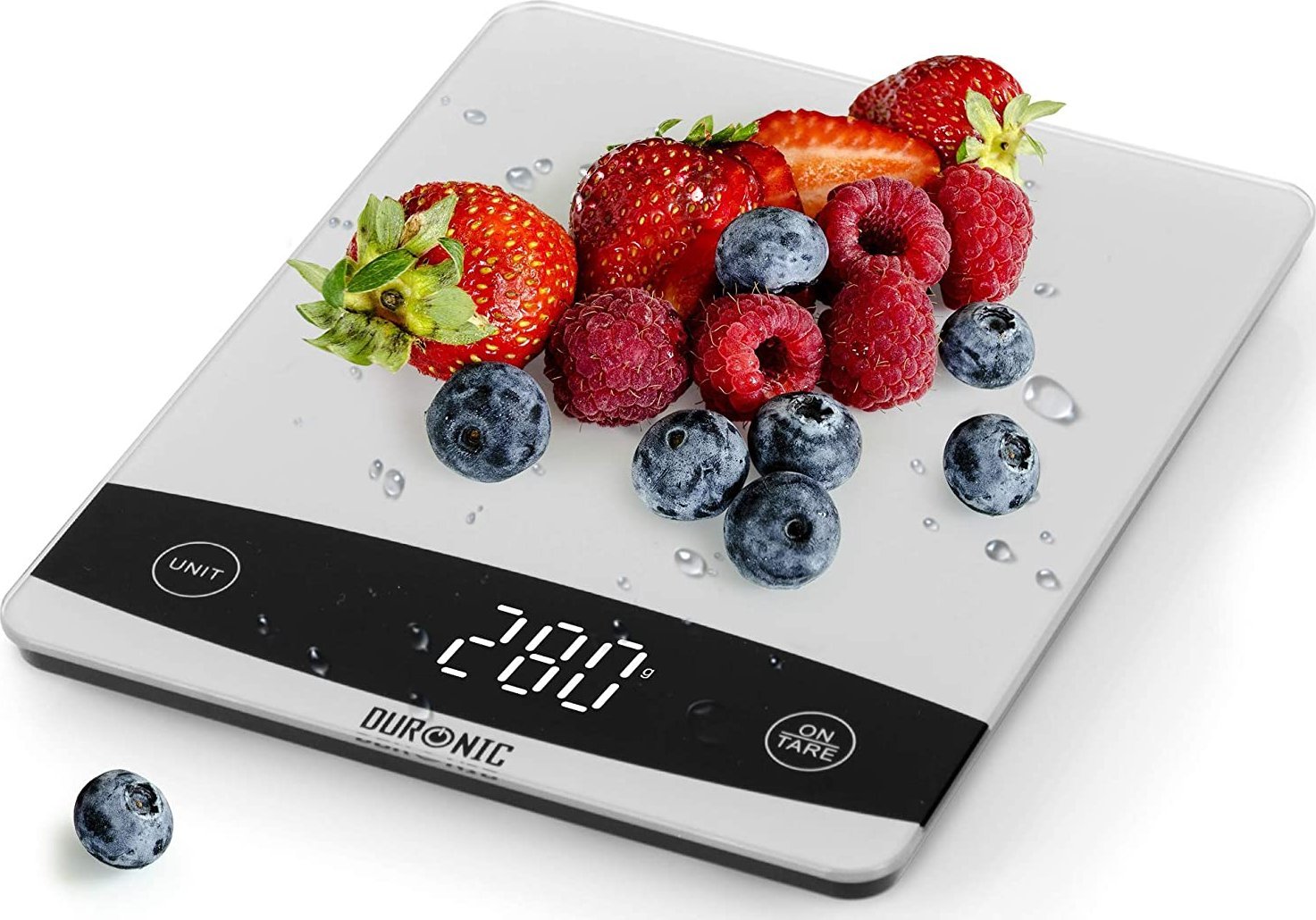 Waga kuchenna Duronic KS1009 5 kg srebrna 1,7cm