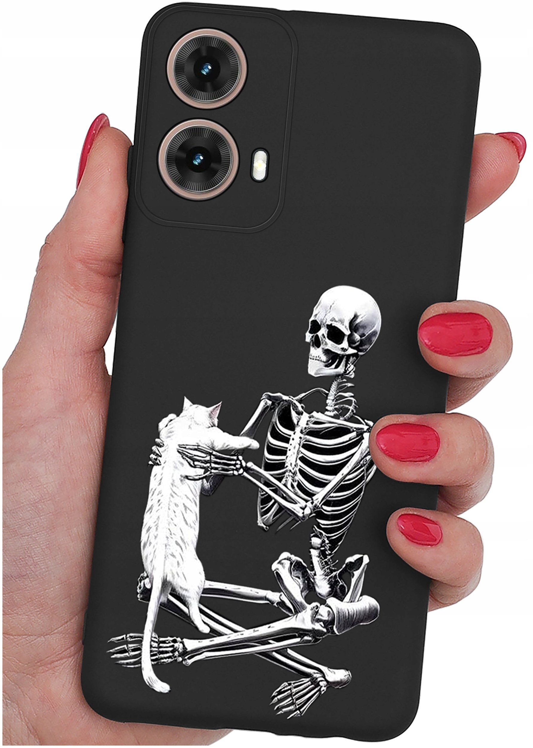 Etui do Motorola Moto G85 5G WZORY |SILIKONOWE MATT CASE