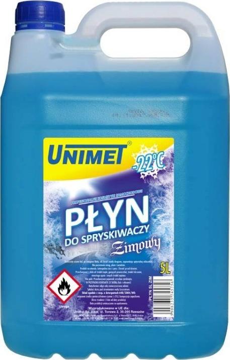 Unimet PŁYN DO SPRYSKIWACZY ZIMOWY 5L DO-22 NA ETANOLU