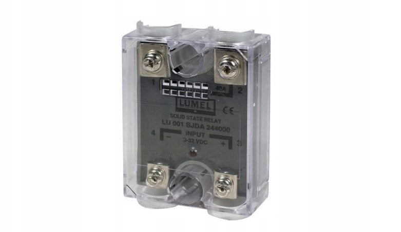 Przekaźnik półprzewodnikowy LU 001JDA244000 SSR sterowanie 3-32V DC wyjście 240V/40A AC LH000-0981-400-012