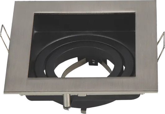 Aigostar Oprawa sufitowa podtynkowa, kolor nikiel Pojedynczne Akcesoria do lampy sufitowej, kolor nikiel