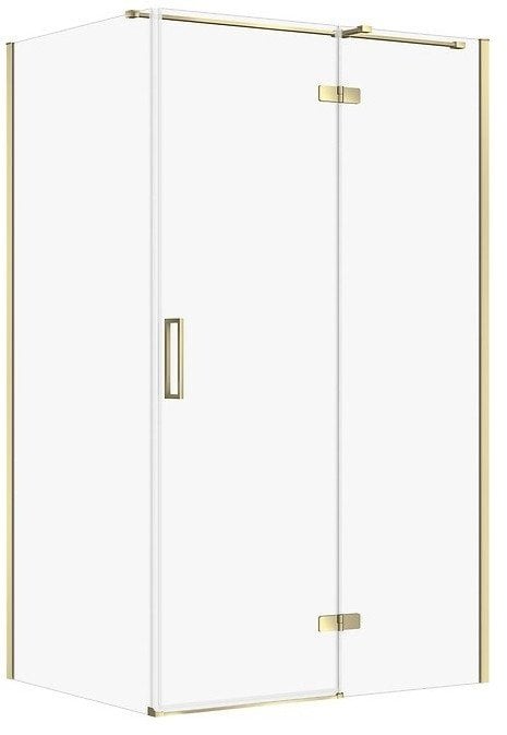KABINA PRYSZNICOWA CITY Z ZAWIASAMI ZŁOTA 120X90X195 PRAWA TRANSP