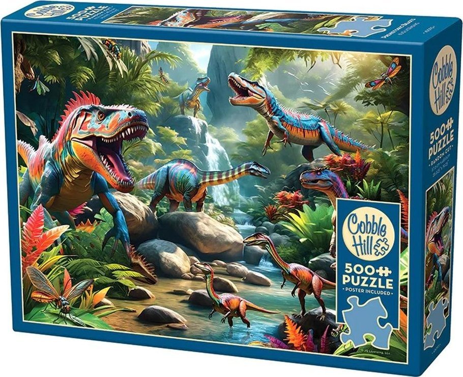 Puzzle 500 Prehistoryczne bestie G3