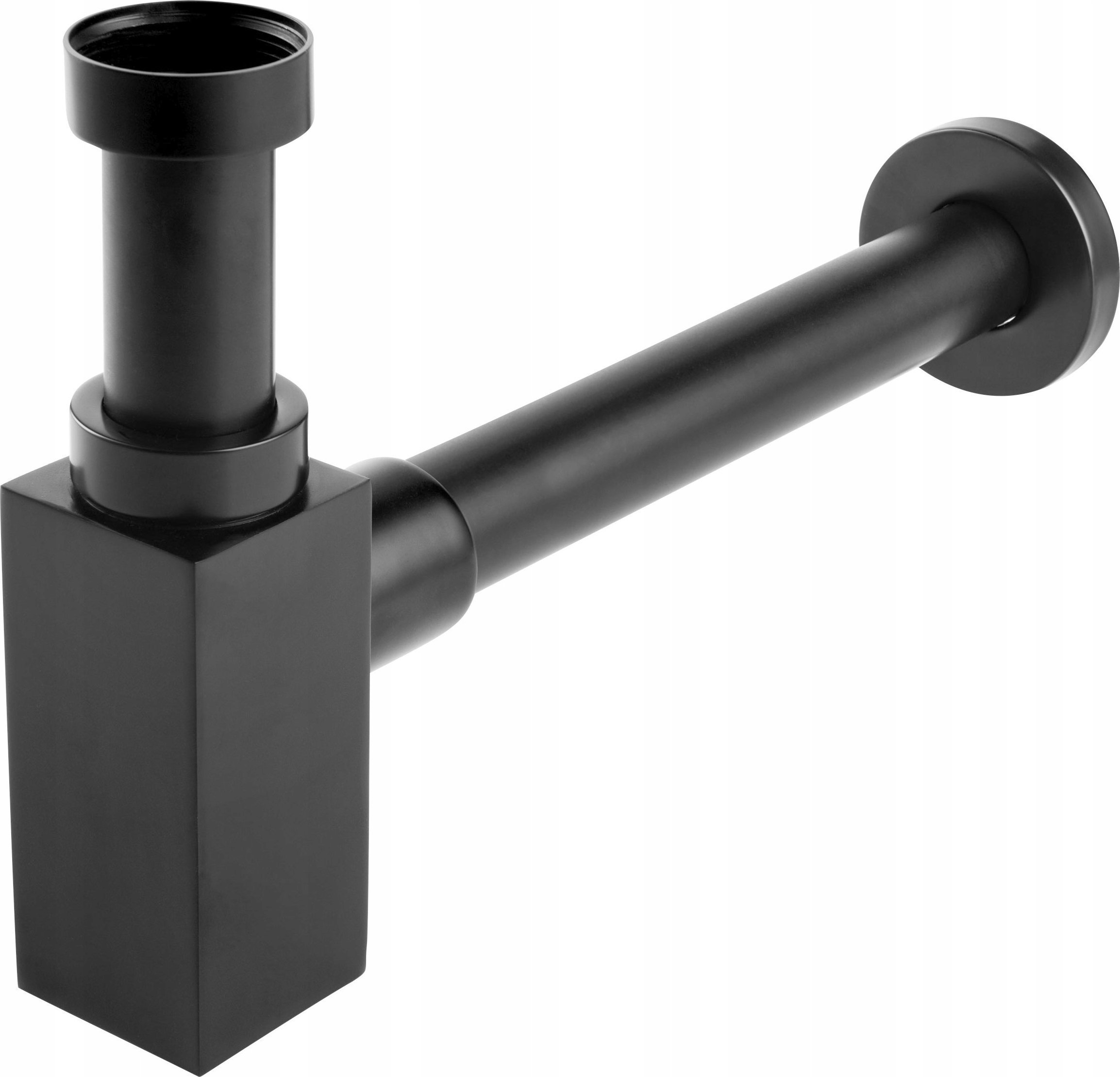 Syfon Ferro QUADRO syfon mosiężny G5/4, czarny