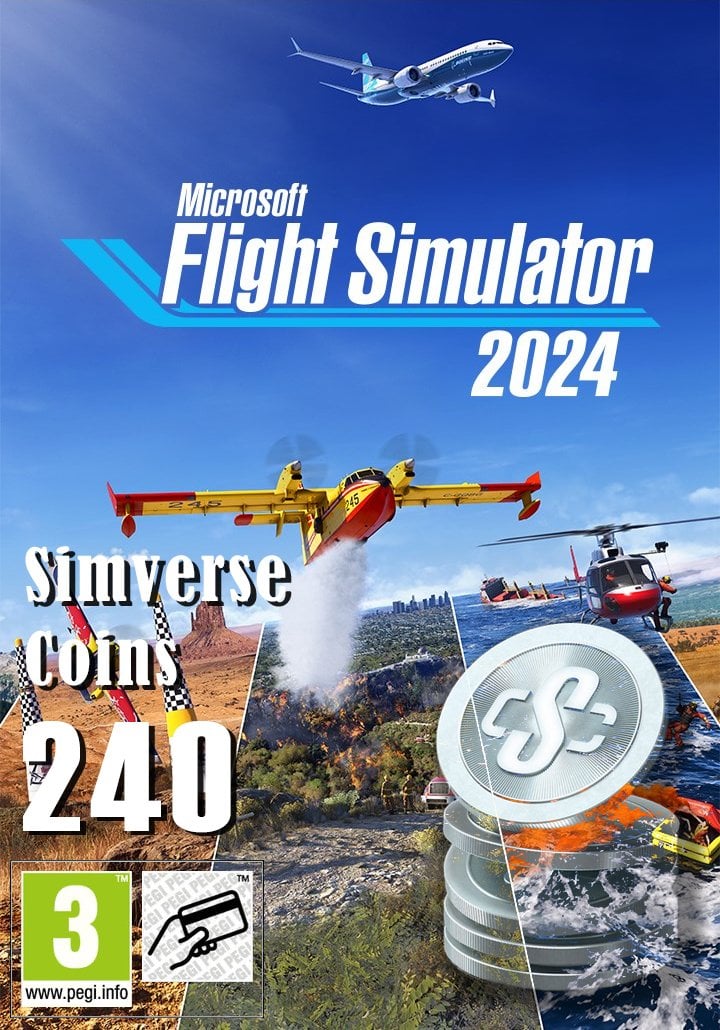 MS ESD MS Flight Simulator 2024 - 240 Simverse Coins XSS ML