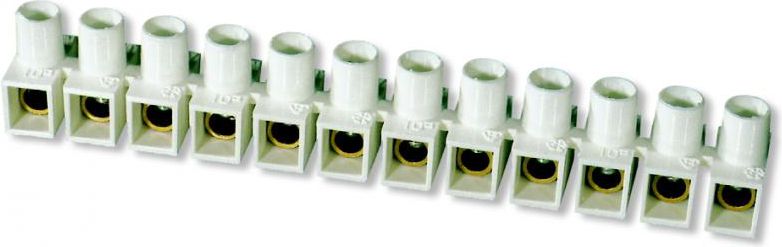 Simet Listwa zaciskowa gwintowa LTA 12-4.0Ab 12-torowa 4mm2 biała (22522216)