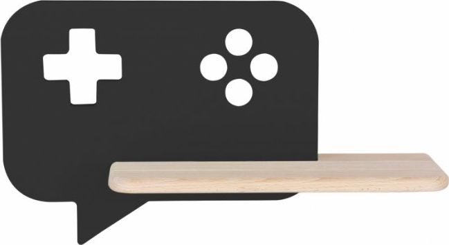 Candellux LAMPA CONSOLE KINKIET ŚCIENNY 5W LED IQ KIDS CZARNY (21-75628) Candellux