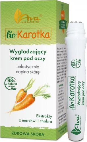 Ava Bio Karotka - wygładzający krem pod oczy (roll-on) 15ml
