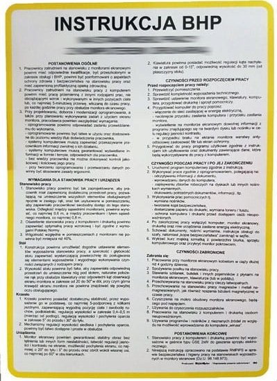 Mój dom Instrukcja Mycia Dezynfekcji Pomieszczeń I Naczyń Libres Polska Sp 0000064598 5902082238485