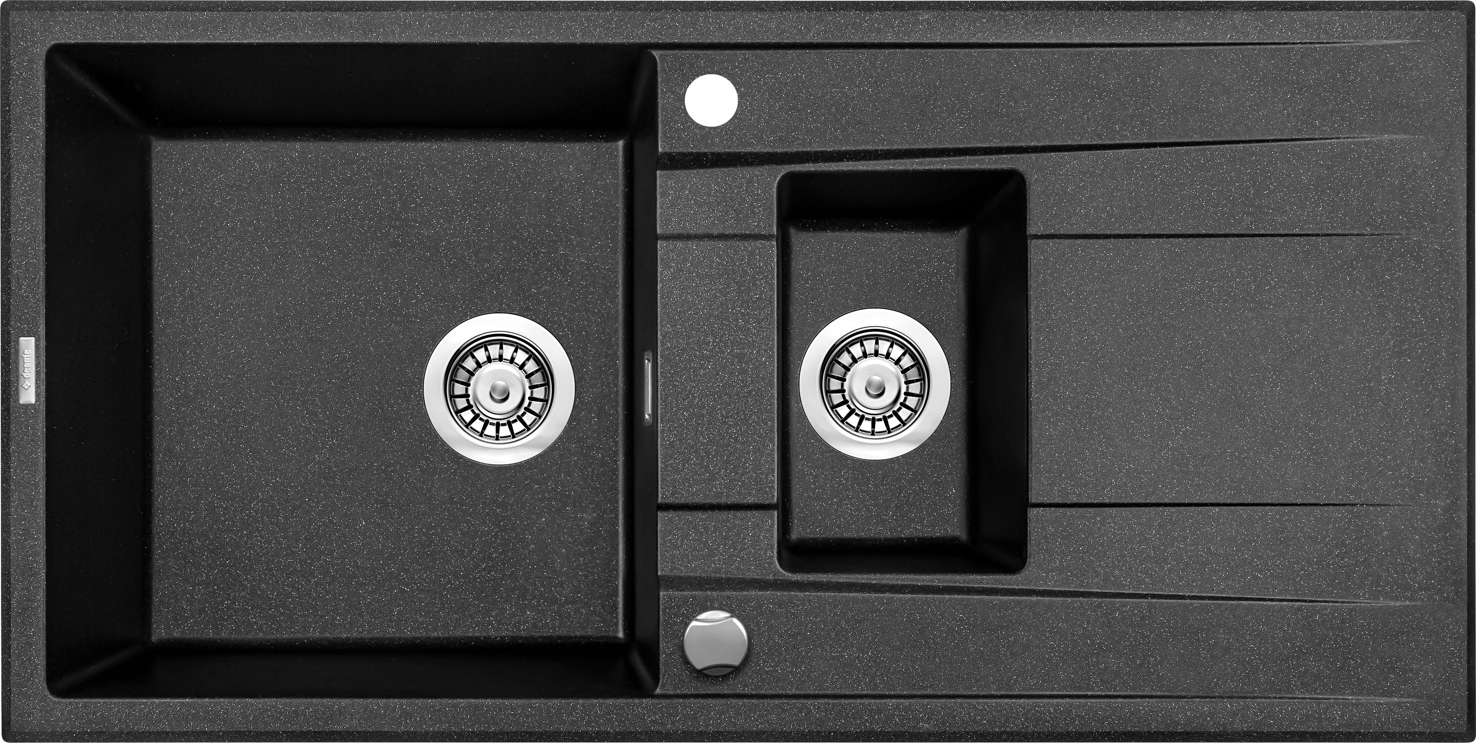 Zlewozmywak Deante Eridan Grafit Metalik Granit (ZQE_G513)