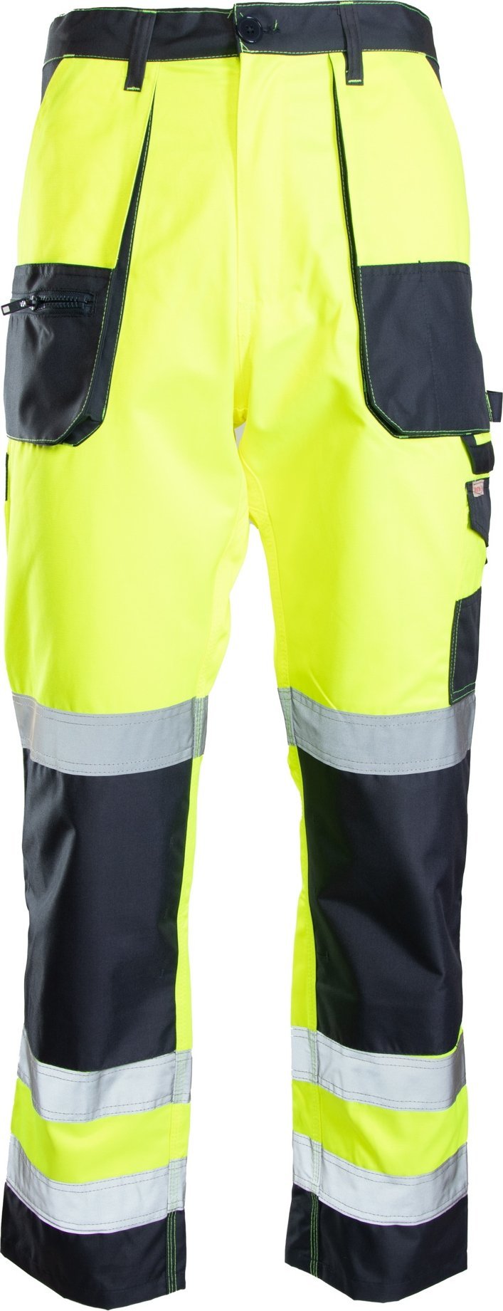 Polstar AFSP - BRIXTON FLASH SPODNIE DO PASA POMARAŃCZOWE KAT.II KL. 1, POLIESTER/BAWEŁNA (80%/20%), BAWEŁNA/POLIESTER (55% /45%), - ŻÓŁTY/GRANAT 28