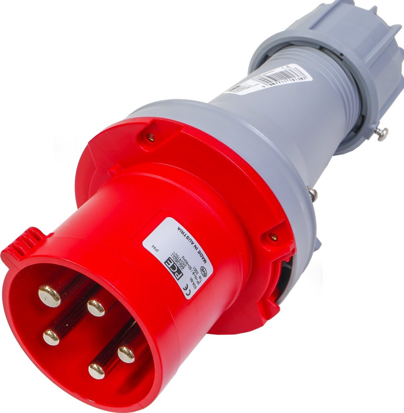 PCE Wtyczka przenośna 63A 5P 400V IP44 TWIS 0351-6 PCE