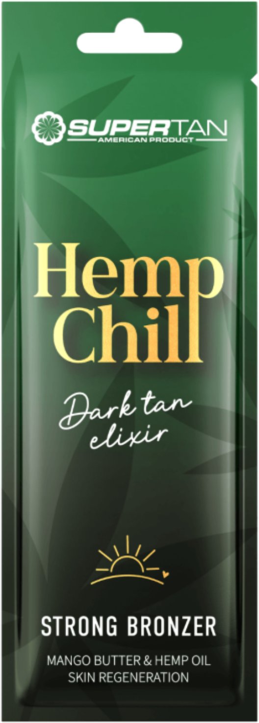 Supertan Hemp Chill Mocny Bronzer O Właściwościach Regenerujących 15ml