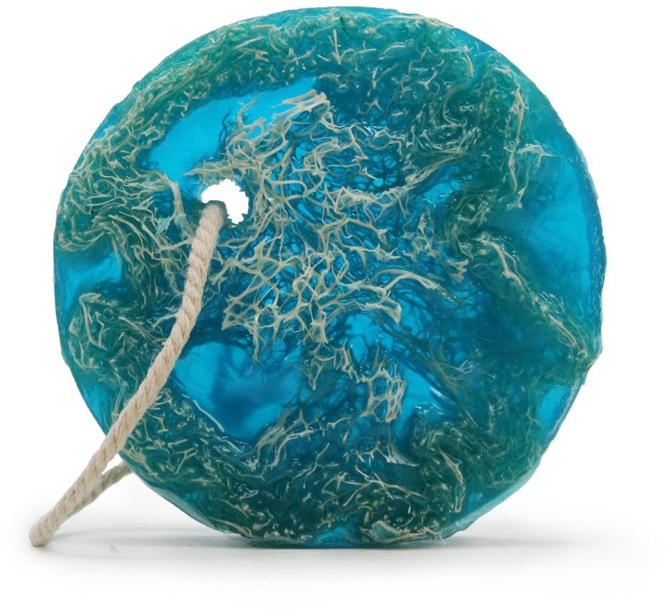 Owocowe mydło peelingujące - Malina i granat