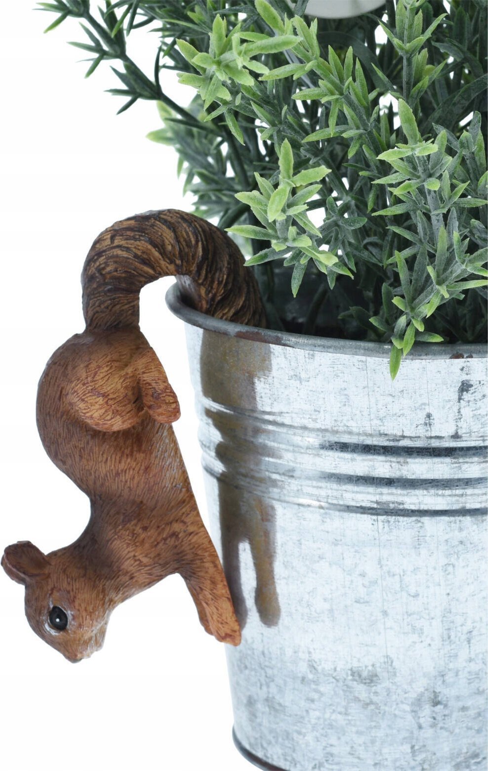 Dekoracja świąteczna ProGarden Zawieszka na doniczkę Wesołe zwierzątko, polyresin, 9 x 4,5 x 8 cm