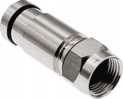 Kabel Alantec Złącze F kompresyjne RG6, średnica tulei wewnętrznej 4.55 mm (±0,1) RGTec (WTR455)